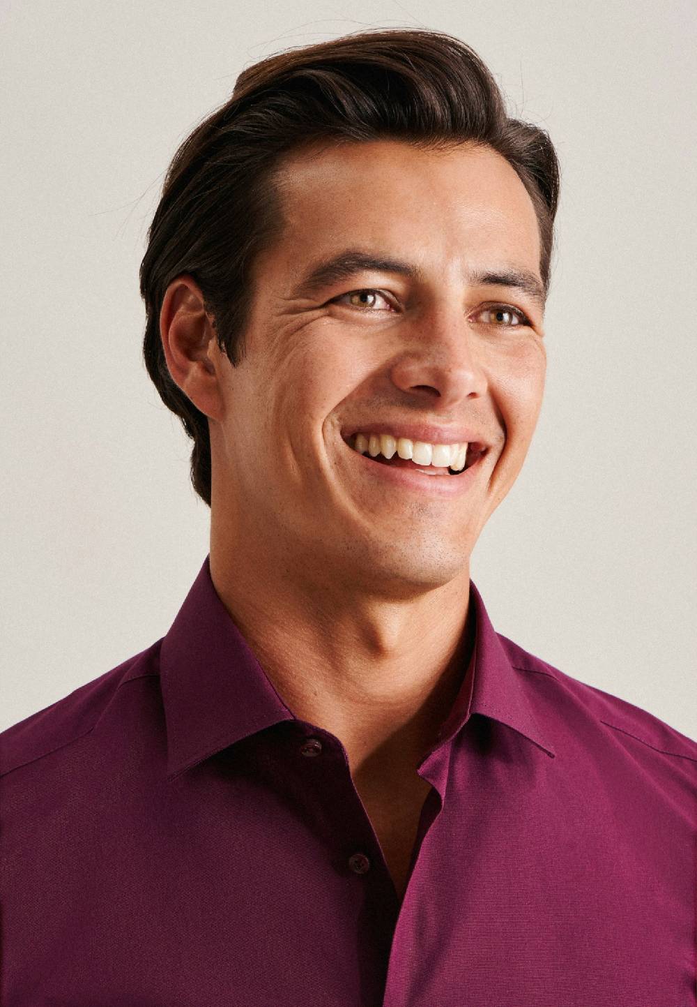 Studio Seidensticker Bügelfreies Popeline Business Hemd In Slim Mit Kentkragen