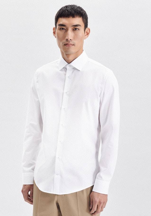 Studio Seidensticker Bügelfreies Popeline Business Hemd in X-Slim mit Kentkragen