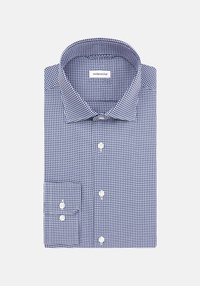 Studio Seidensticker Bügelfreies Struktur Business Hemd in Slim mit Kentkragen