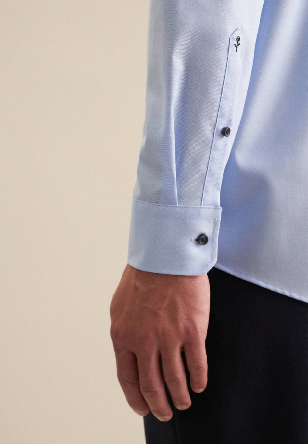 Studio Seidensticker Bügelfreies Twill Business Hemd In Comfort Mit Kentkragen