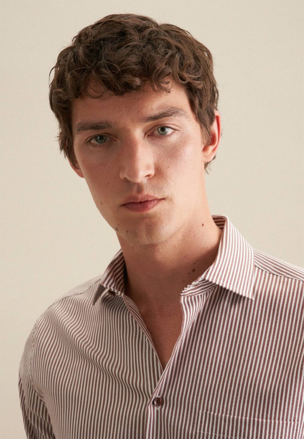 Studio Seidensticker Bügelfreies Twill Business Hemd In Regular Mit Kentkragen