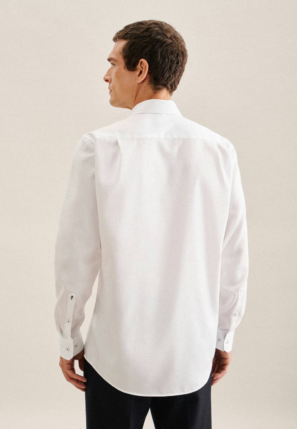 Studio Seidensticker Bügelfreies Twill Business Hemd In Regular Mit Kentkragen