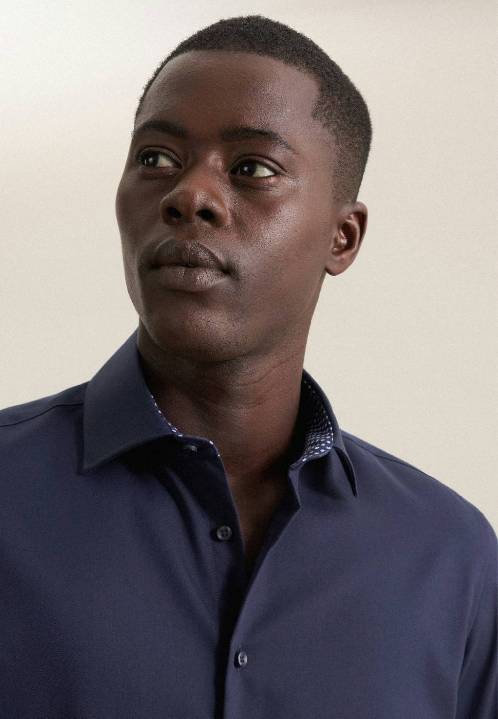 Studio Seidensticker Bügelfreies Twill Business Hemd In X-Slim Mit Kentkragen