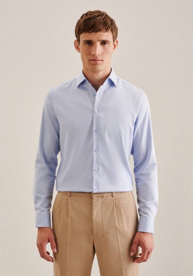 Studio Seidensticker Bügelfreies Twill Business Hemd in X-Slim mit Kentkragen