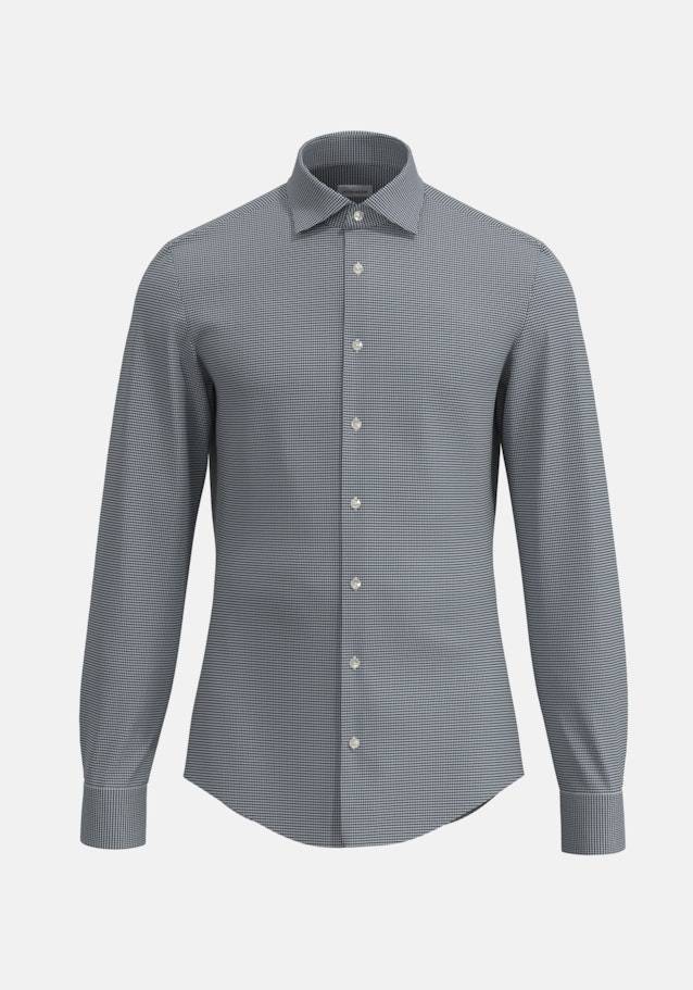 Studio Seidensticker Bügelleichtes Satin Business Hemd in Shaped mit Kentkragen