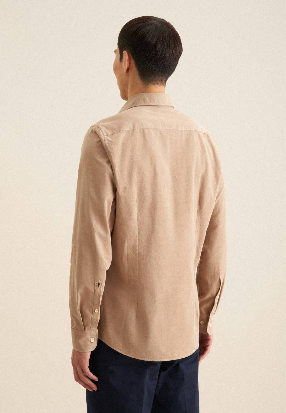 Studio Seidensticker Cord Casual Hemd In Slim Mit Kentkragen