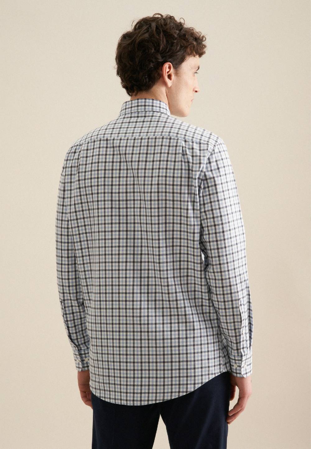 Studio Seidensticker Flanell Flanellhemd In Comfort Mit Button-Down-Kragen