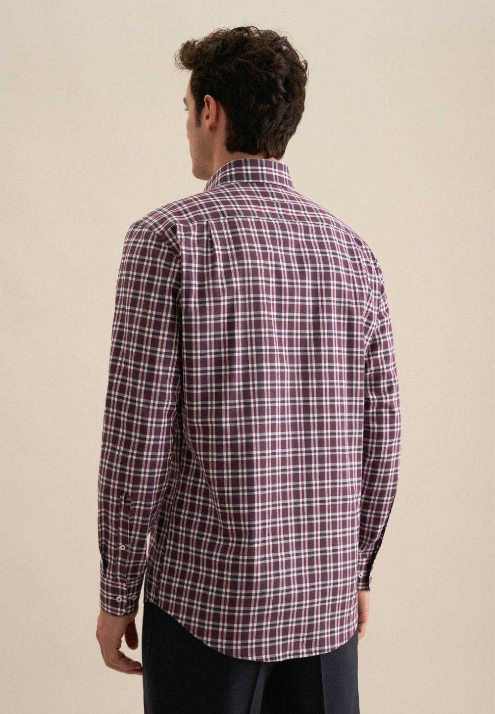 Studio Seidensticker Flanell Flanellhemd In Regular Mit Button-Down-Kragen
