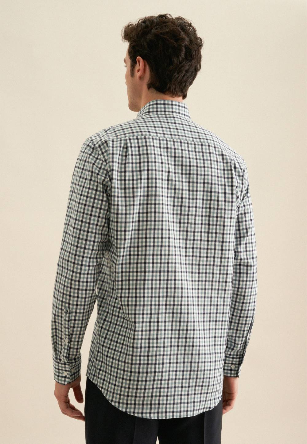 Studio Seidensticker Flanell Flanellhemd In Regular Mit Button-Down-Kragen