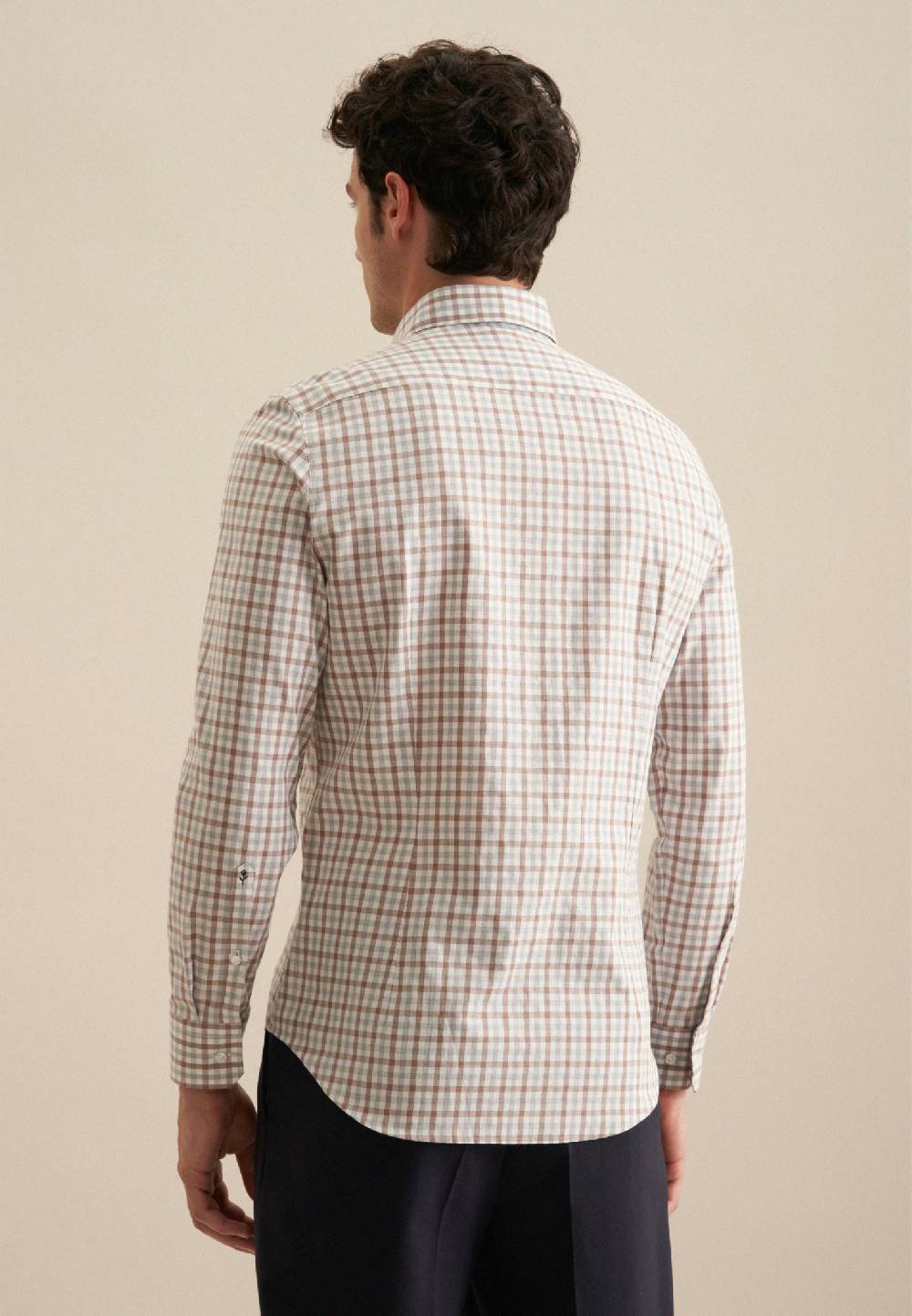 Studio Seidensticker Flanell Flanellhemd In Regular Mit Button-Down-Kragen