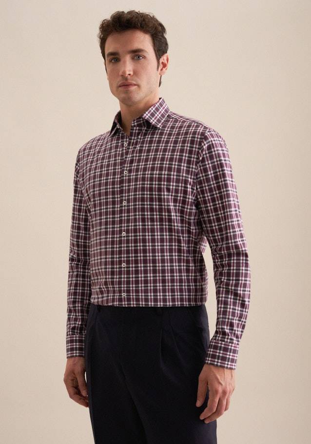 Studio Seidensticker Flanell Flanellhemd in Regular mit Button-Down-Kragen