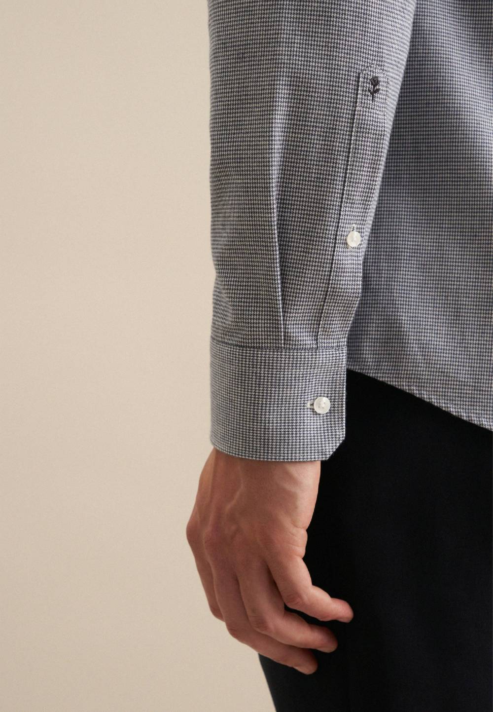 Studio Seidensticker Flanell Flanellhemd In Regular Mit Kentkragen