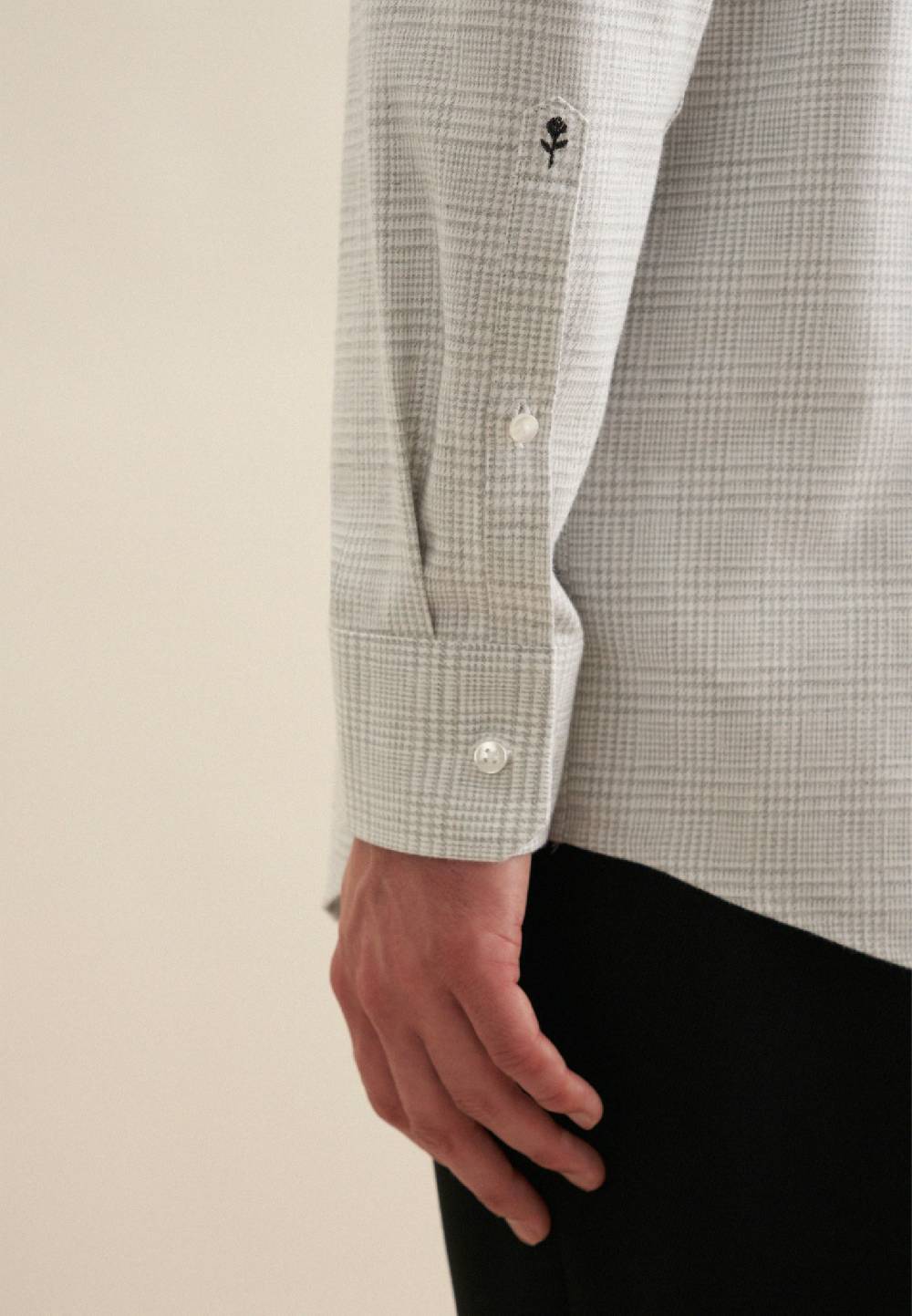 Studio Seidensticker Flanell Flanellhemd In Regular Mit Kentkragen