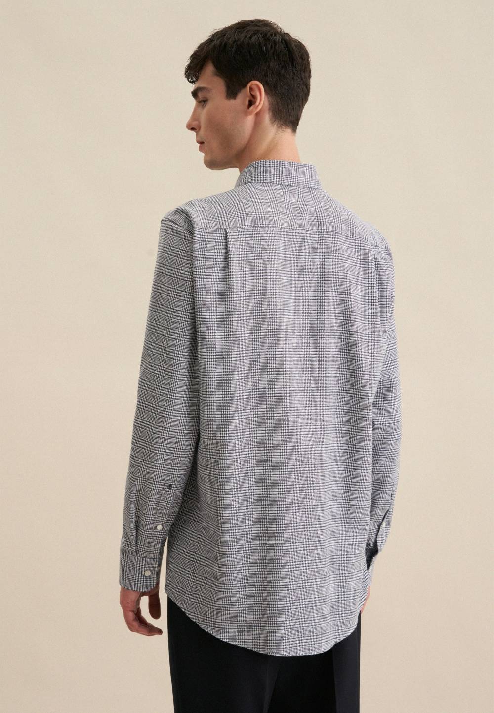 Studio Seidensticker Flanell Flanellhemd In Regular Mit Kentkragen