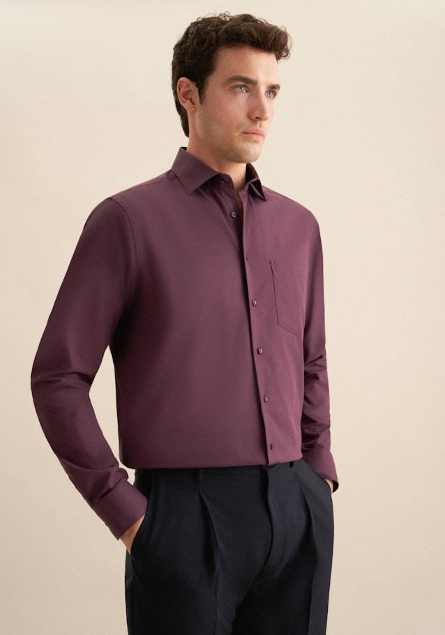 Studio Seidensticker Flanell Flanellhemd in Regular mit Kentkragen