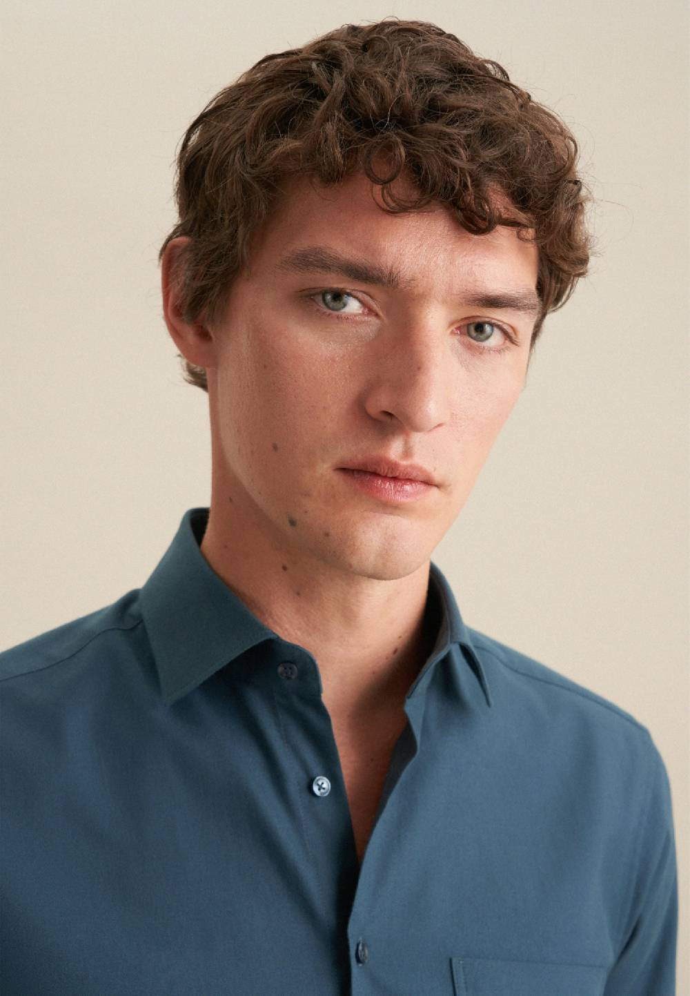 Studio Seidensticker Flanell Flanellhemd In Regular Mit Kentkragen