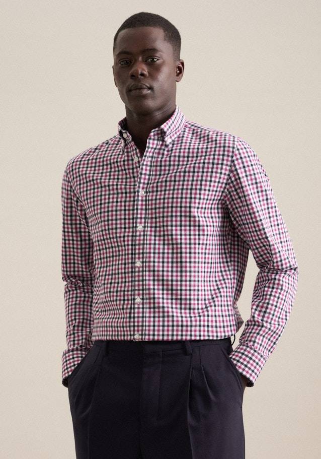 Studio Seidensticker Flanell Flanellhemd in Slim mit Button-Down-Kragen