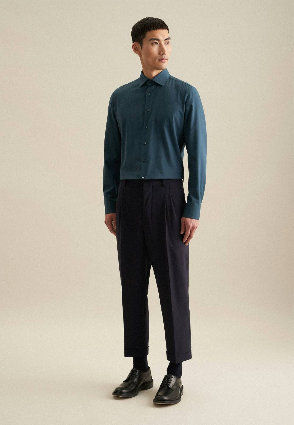 Studio Seidensticker Flanell Flanellhemd In Slim Mit Kentkragen