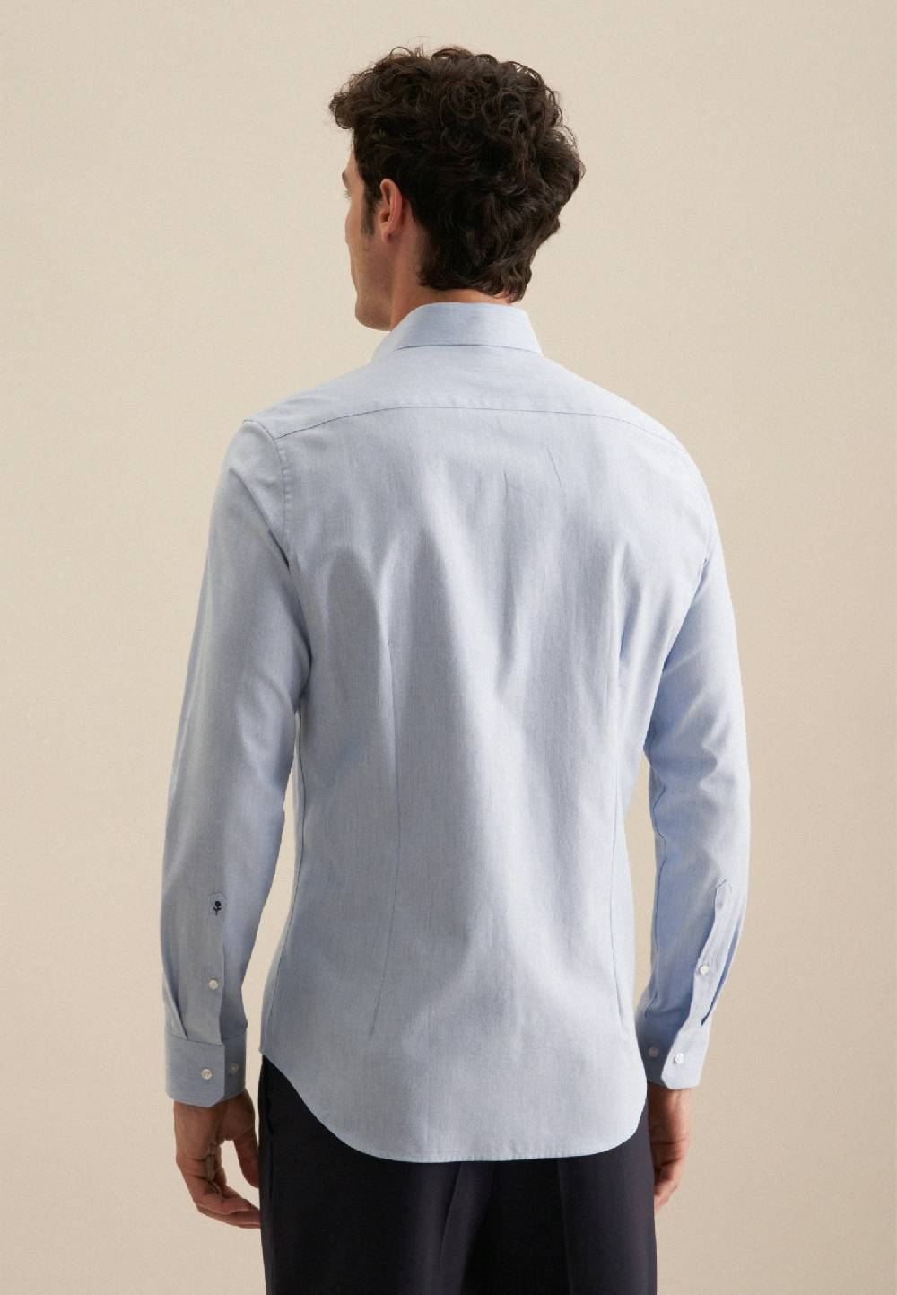 Studio Seidensticker Flanell Flanellhemd In Slim Mit Kentkragen