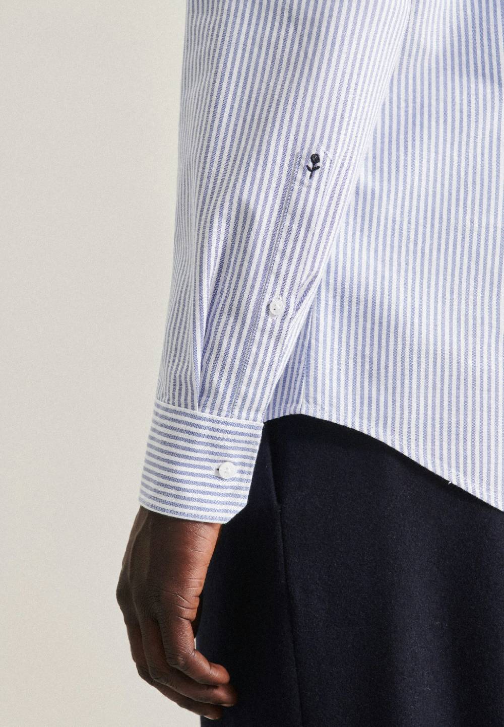 Studio Seidensticker Oxford Business Hemd In Shaped Mit Button-Down-Kragen