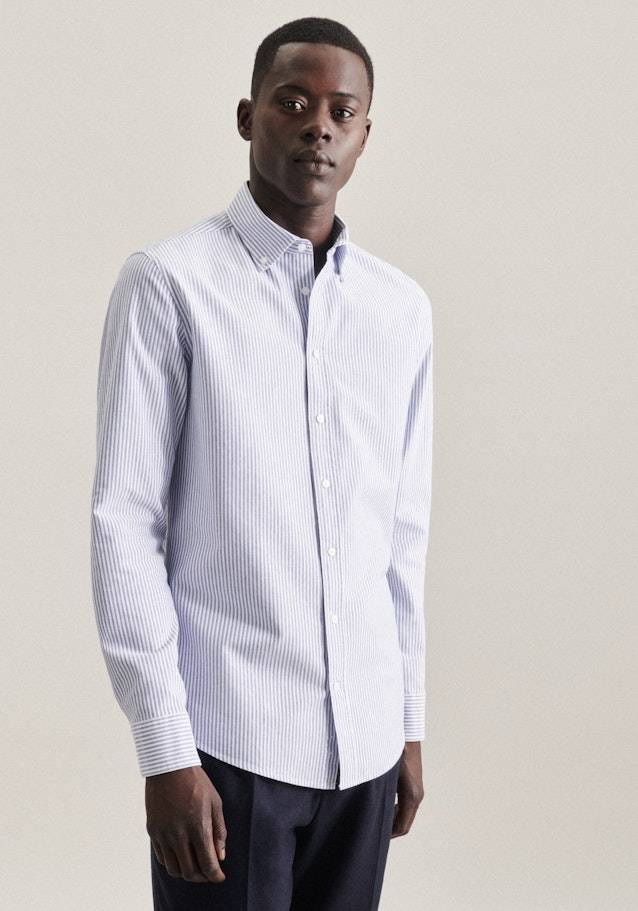 Studio Seidensticker Oxford Business Hemd in Shaped mit Button-Down-Kragen