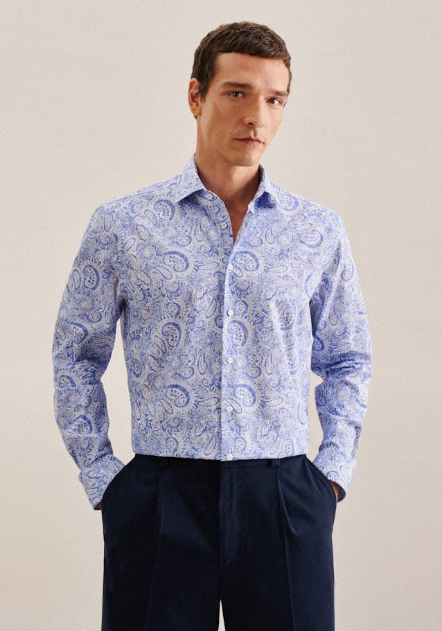 Studio Seidensticker Popeline Business Hemd in Comfort mit Kentkragen