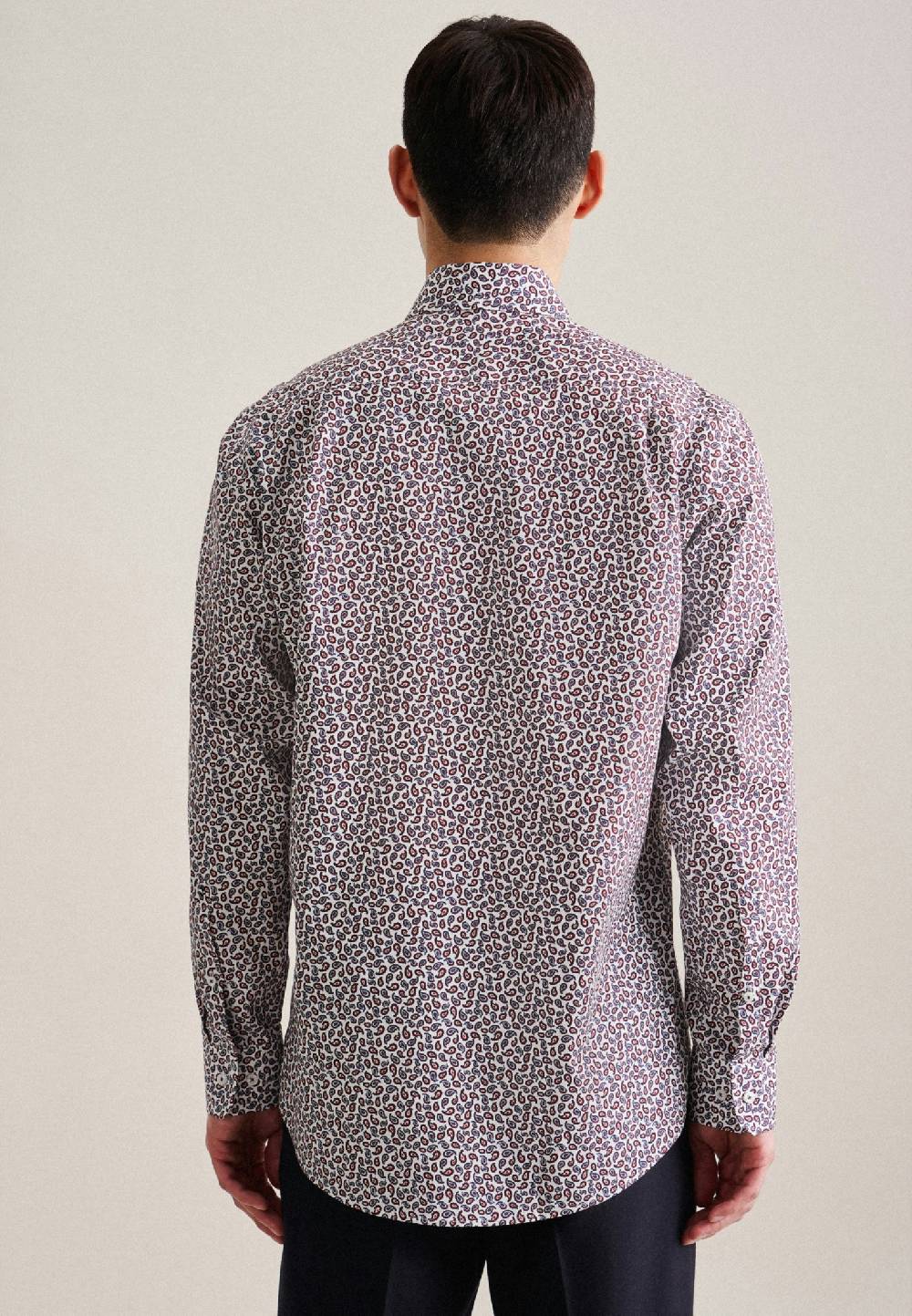 Studio Seidensticker Popeline Business Hemd In Regular Mit Kentkragen