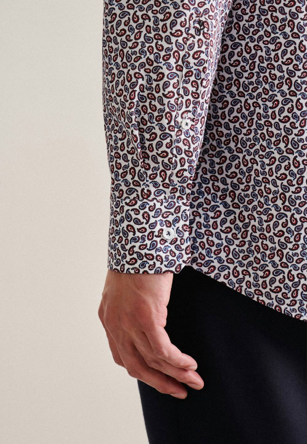 Studio Seidensticker Popeline Business Hemd In Regular Mit Kentkragen