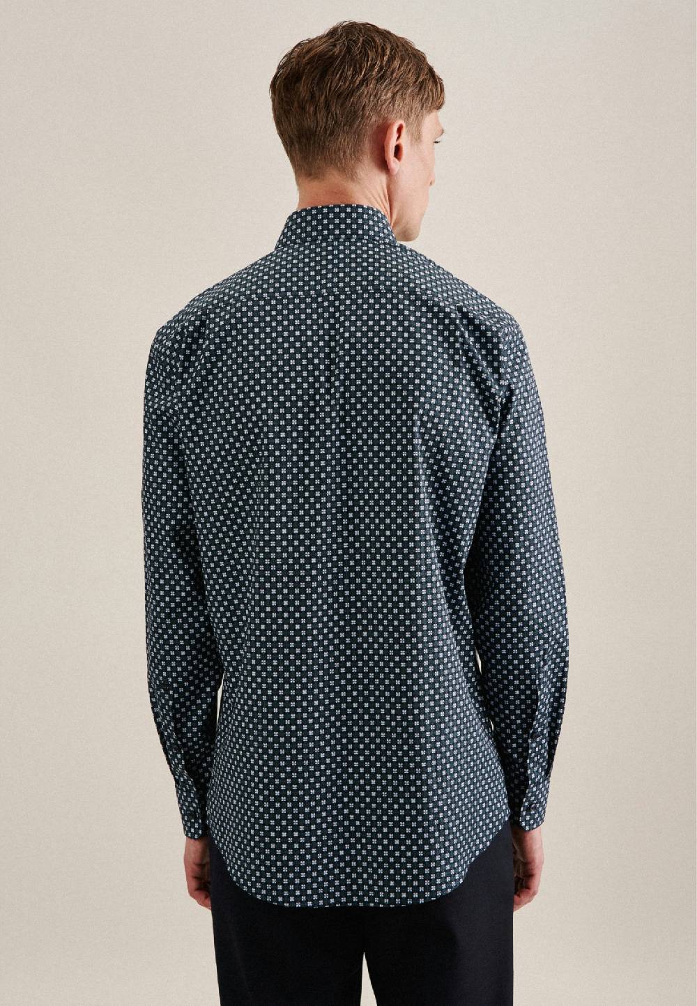 Studio Seidensticker Popeline Business Hemd In Regular Mit Kentkragen