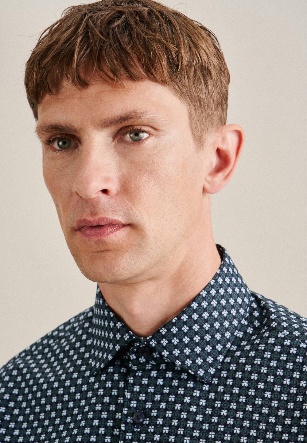 Studio Seidensticker Popeline Business Hemd In Regular Mit Kentkragen