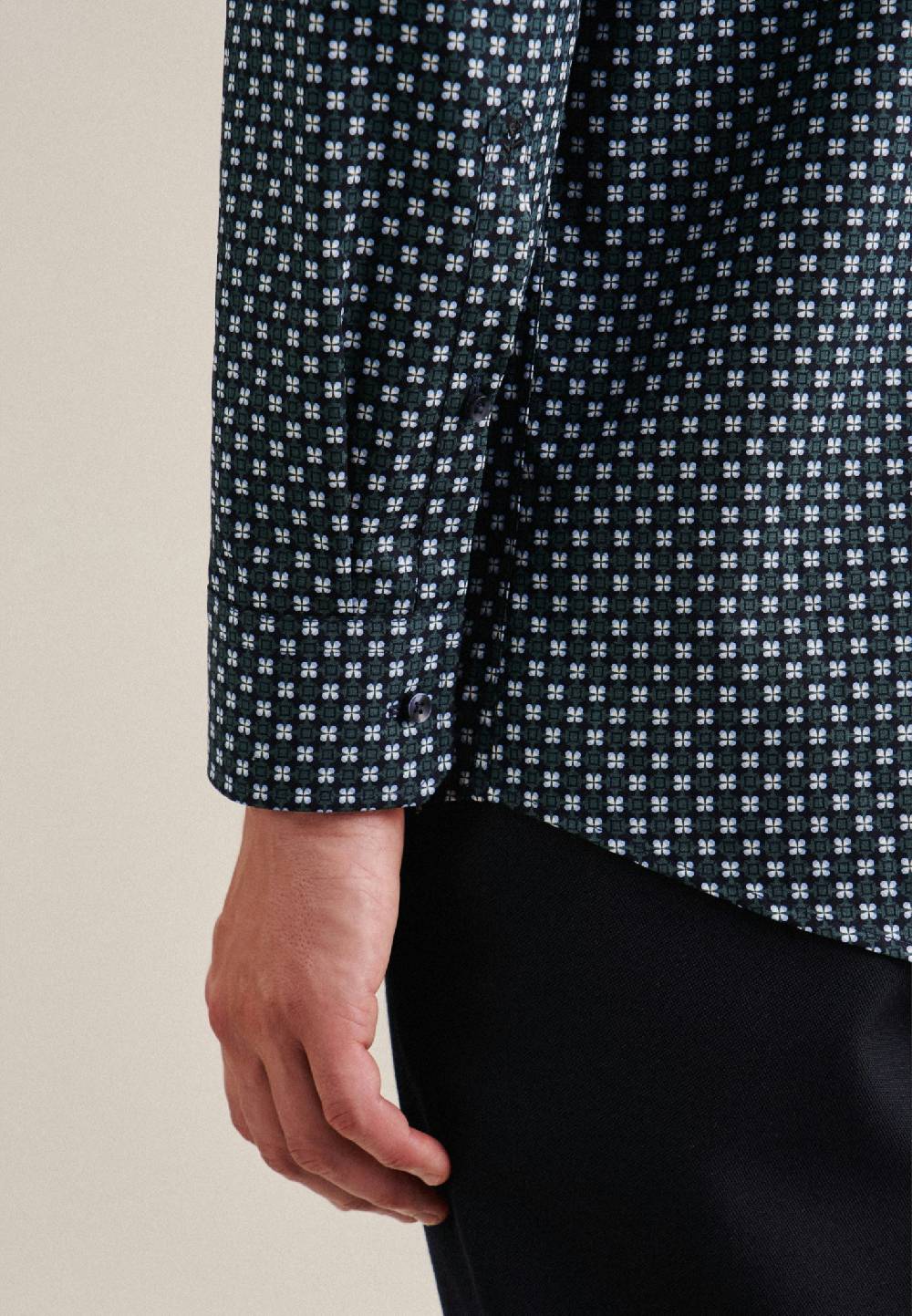 Studio Seidensticker Popeline Business Hemd In Regular Mit Kentkragen