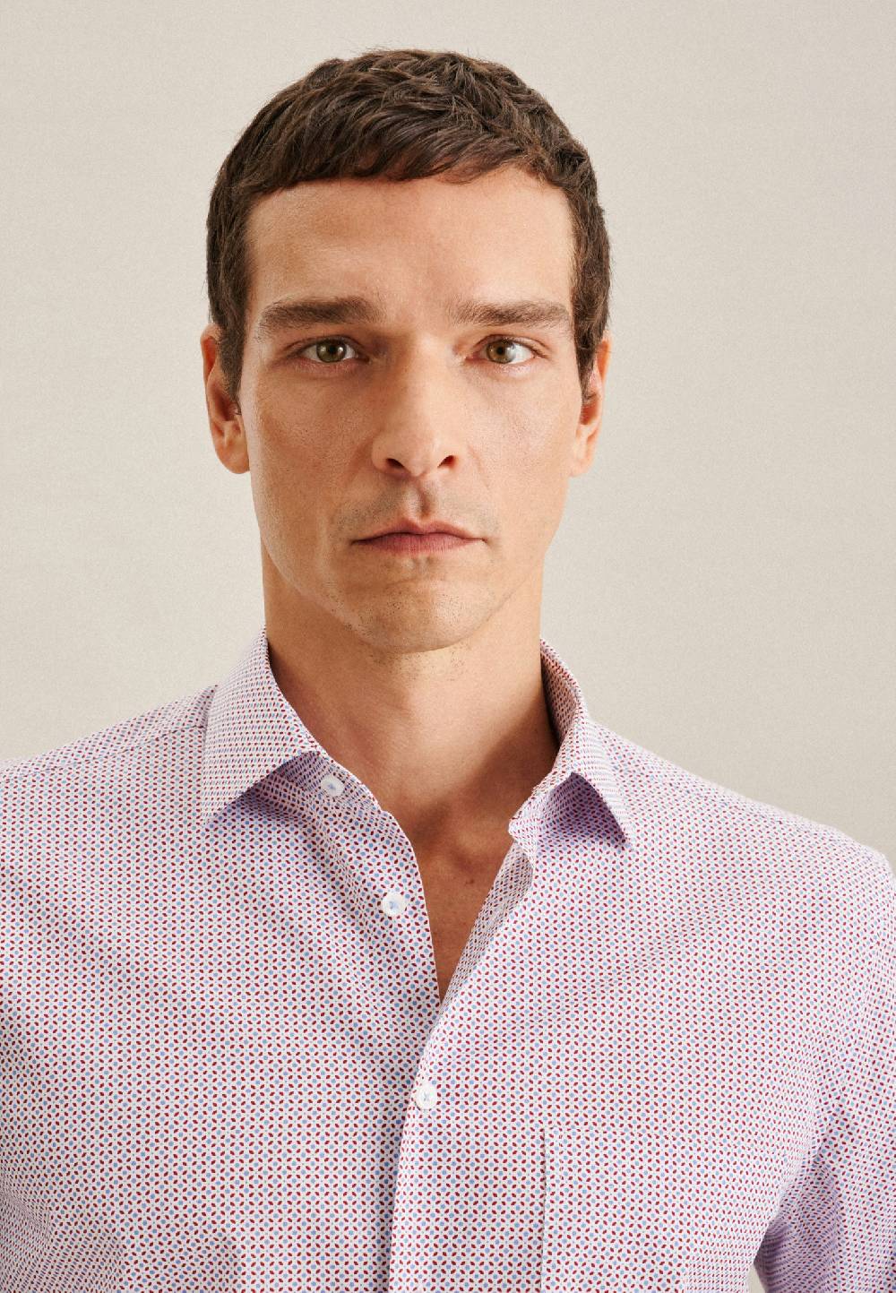 Studio Seidensticker Popeline Business Hemd In Regular Mit Kentkragen