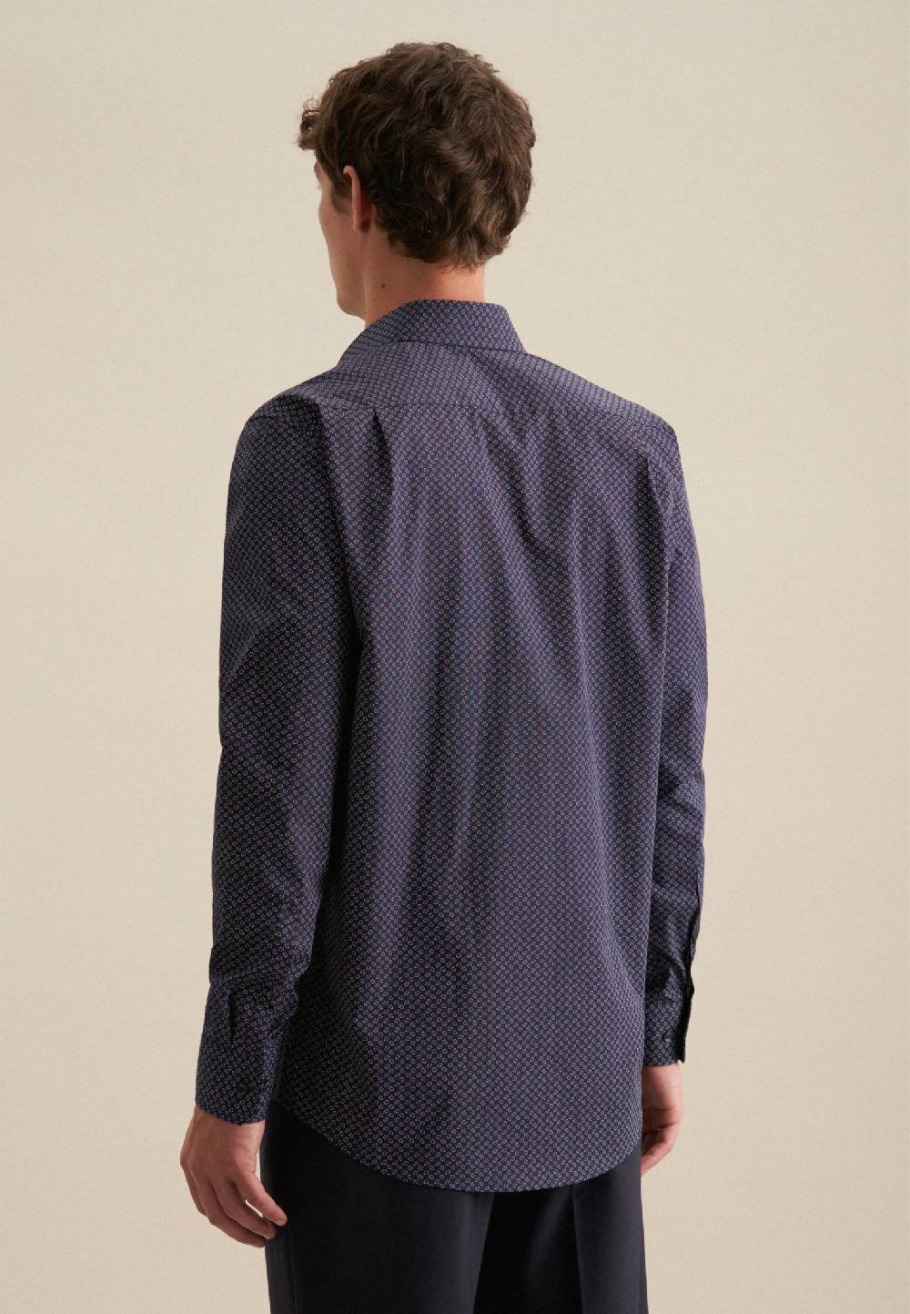 Studio Seidensticker Popeline Business Hemd In Regular Mit Kentkragen