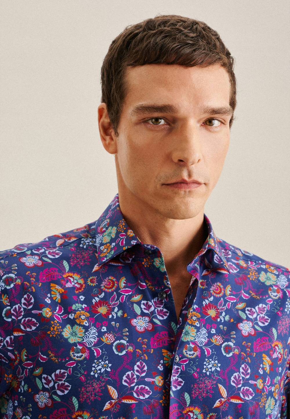 Studio Seidensticker Popeline Business Hemd In Regular Mit Kentkragen