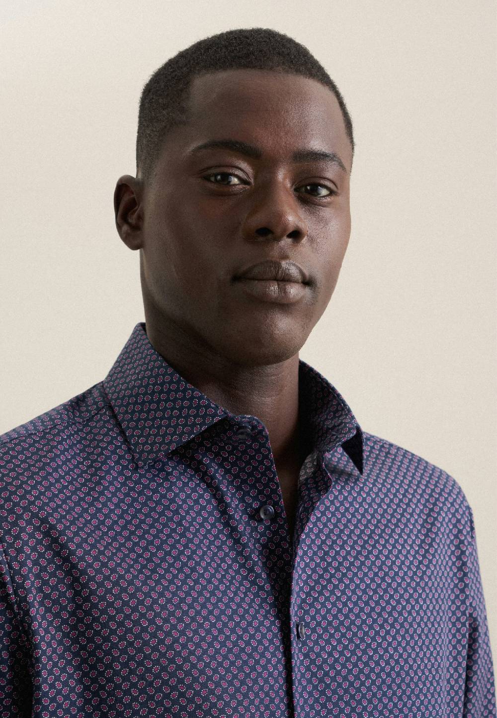 Studio Seidensticker Popeline Business Hemd In Shaped Mit Kentkragen