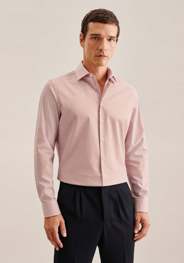 Studio Seidensticker Popeline Business Hemd in Slim mit Kentkragen