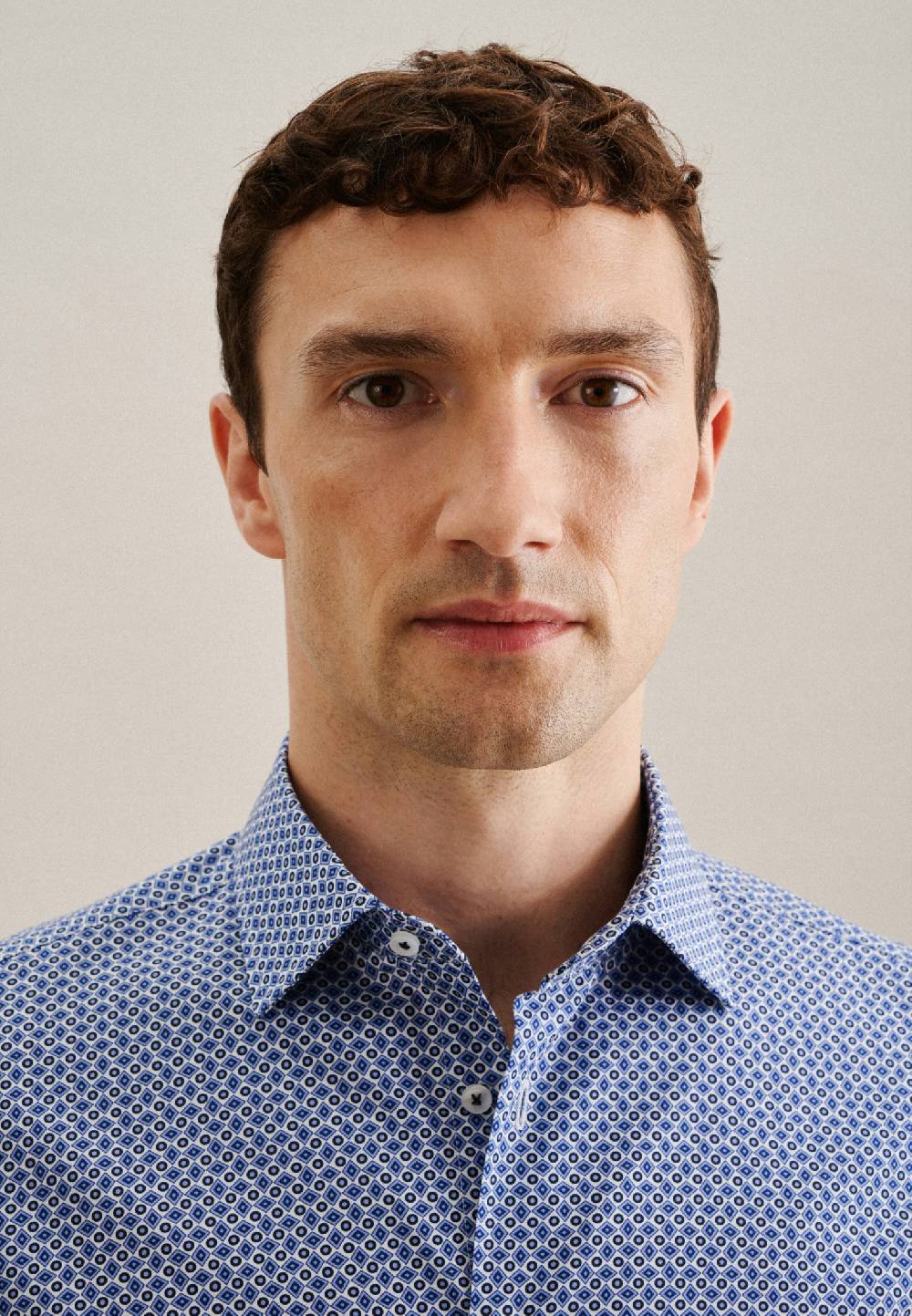 Studio Seidensticker Popeline Business Hemd In Slim Mit Kentkragen