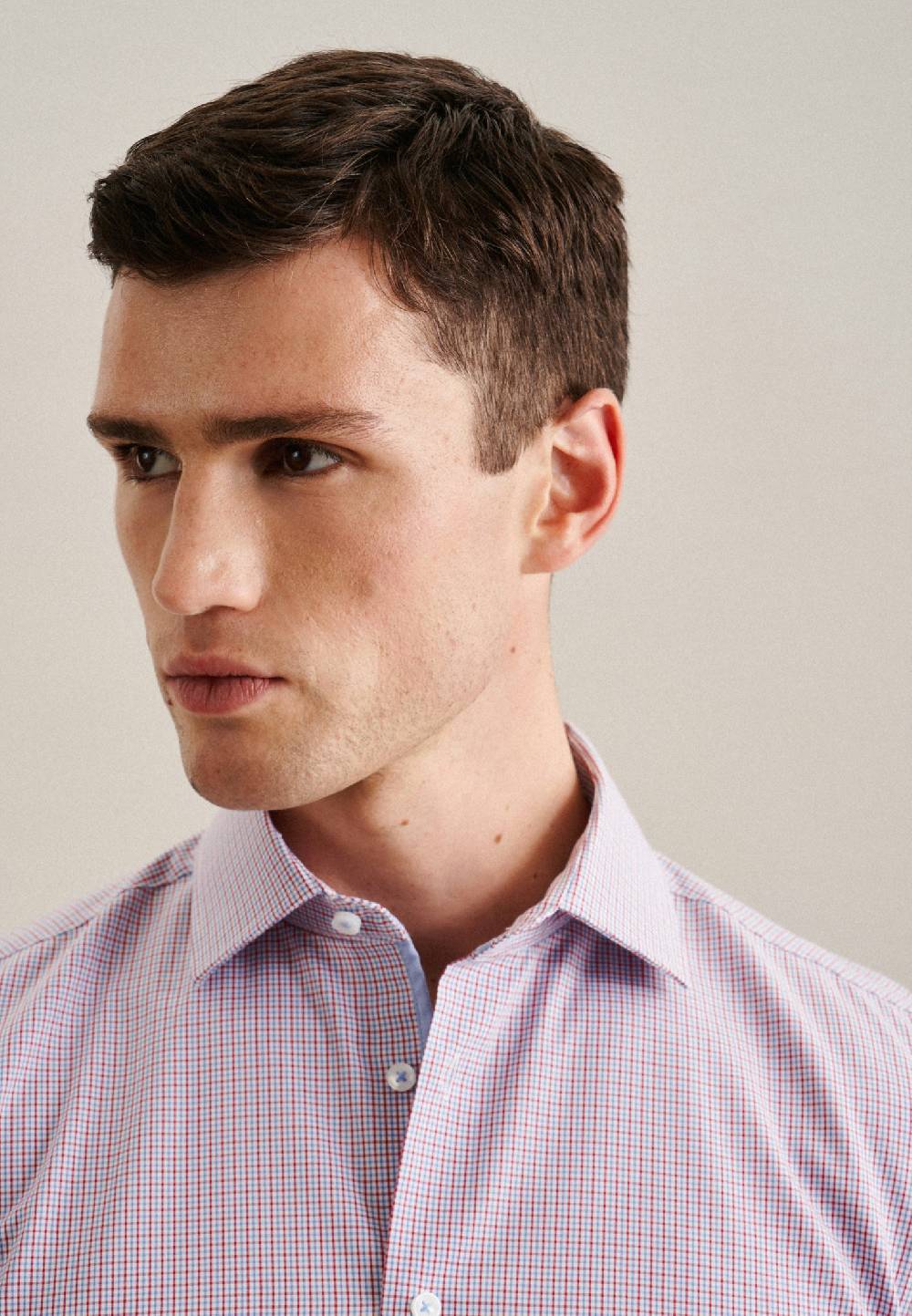 Studio Seidensticker Popeline Business Hemd In Slim Mit Kentkragen