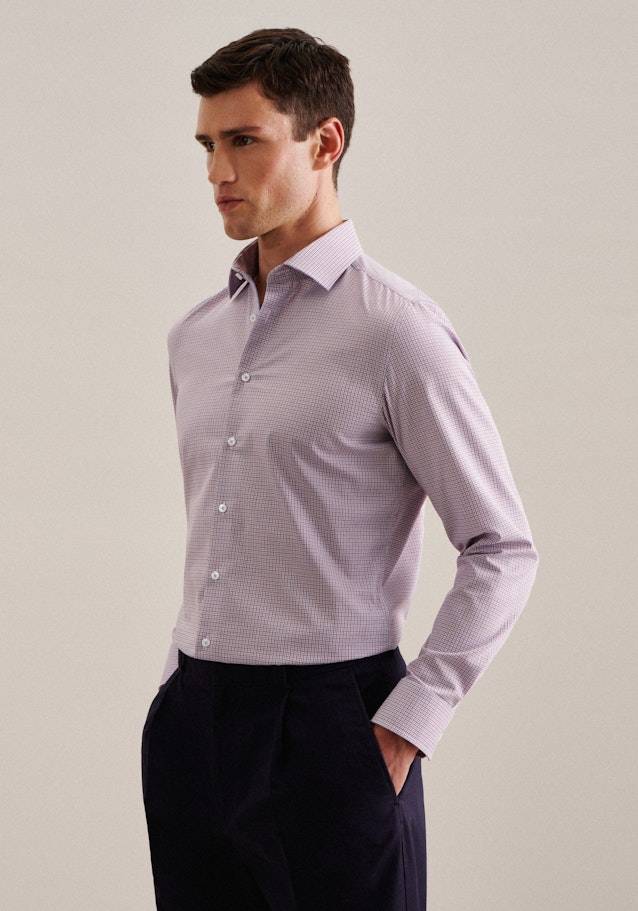 Studio Seidensticker Popeline Business Hemd in Slim mit Kentkragen