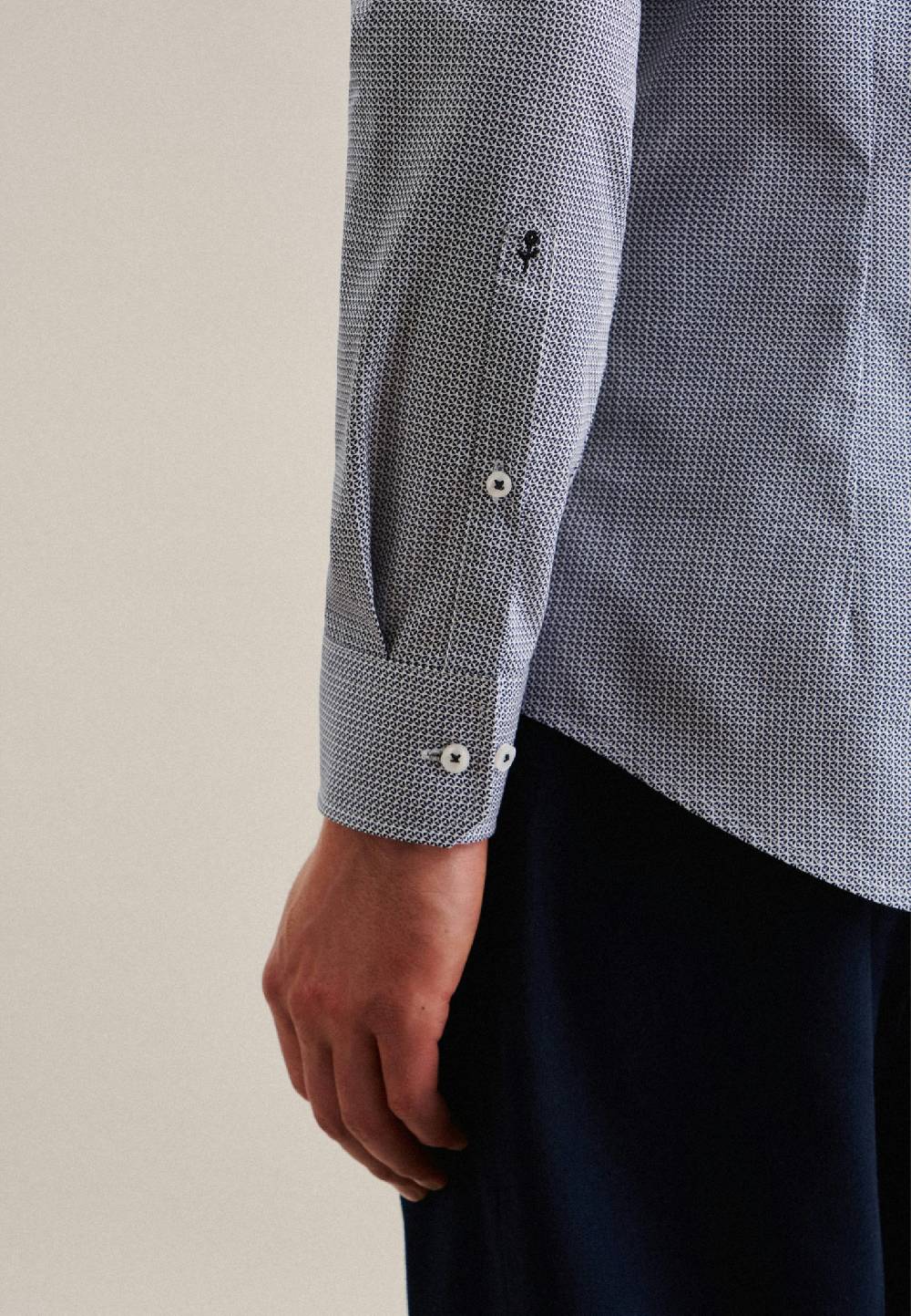 Studio Seidensticker Popeline Business Hemd In Slim Mit Kentkragen