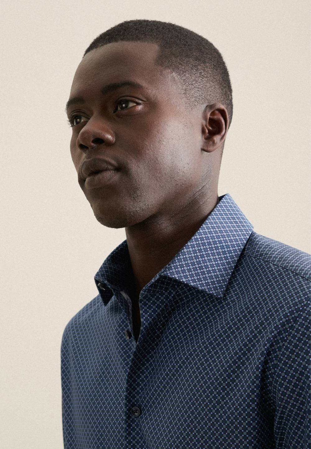 Studio Seidensticker Popeline Business Hemd In X-Slim Mit Kentkragen