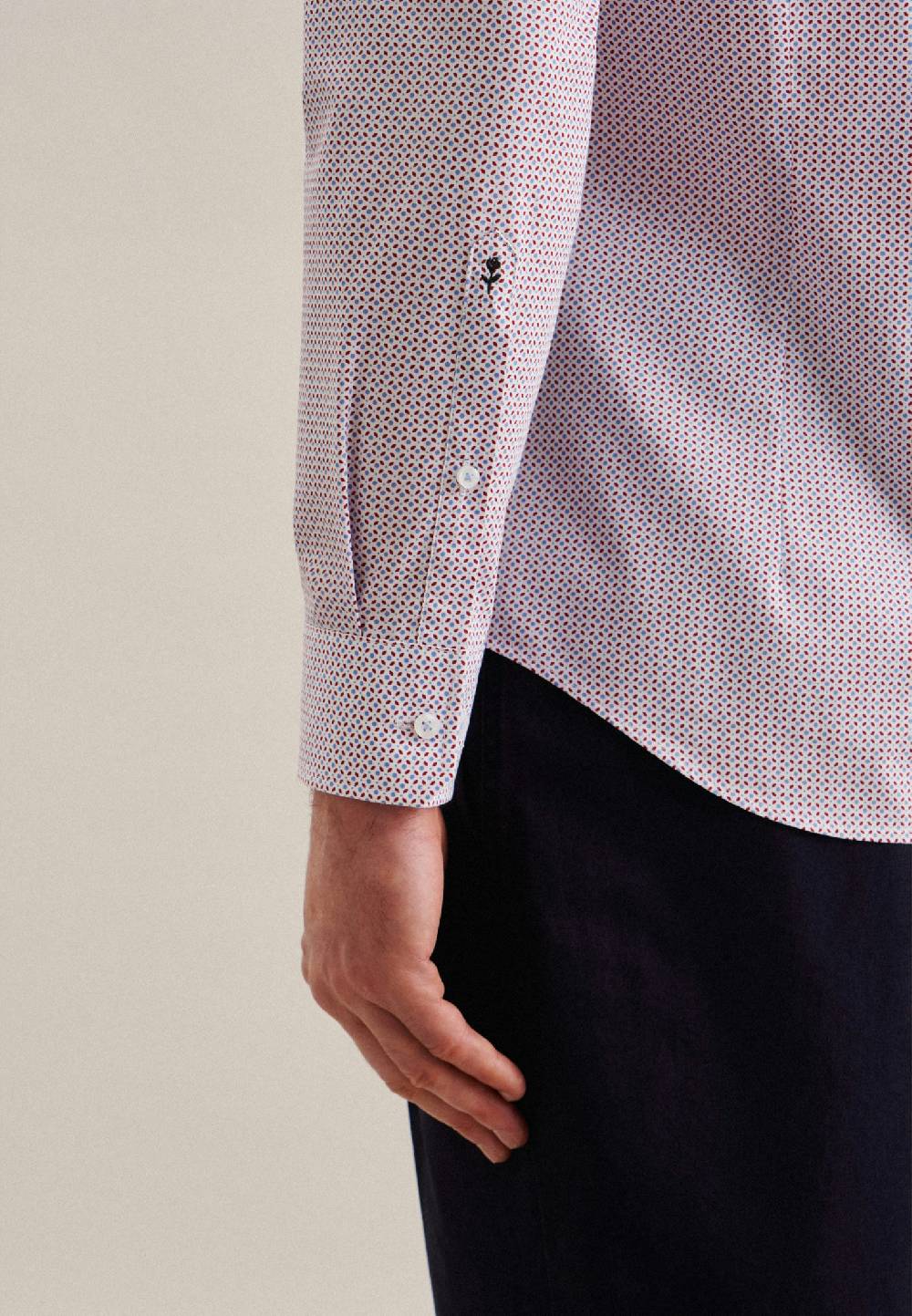 Studio Seidensticker Popeline Business Hemd In X-Slim Mit Kentkragen