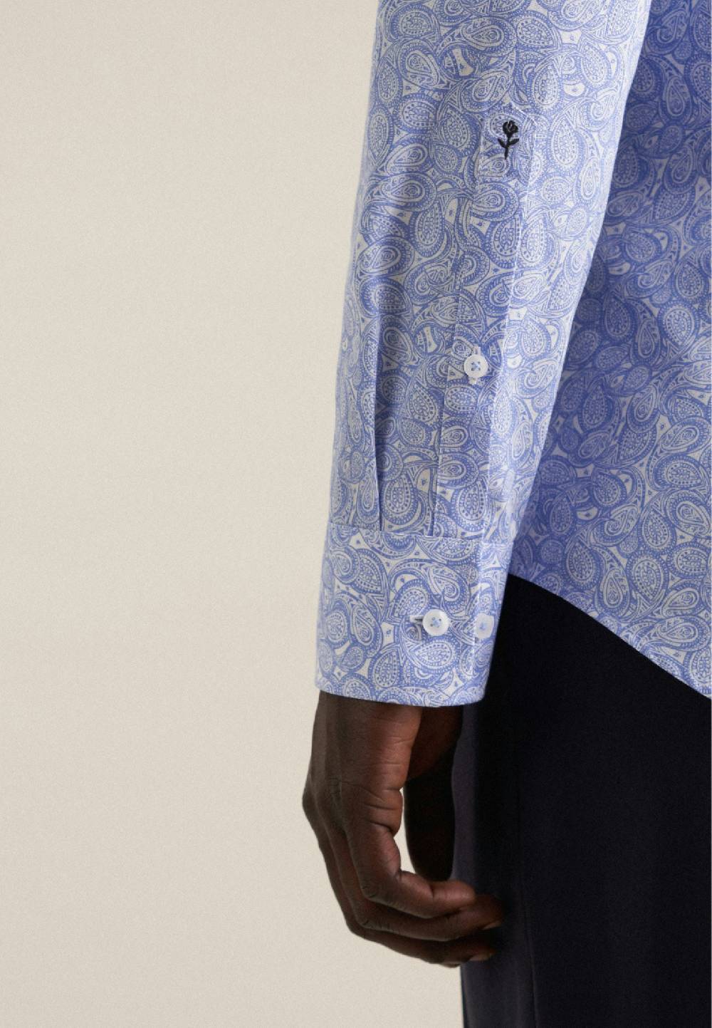 Studio Seidensticker Popeline Business Hemd In X-Slim Mit Kentkragen