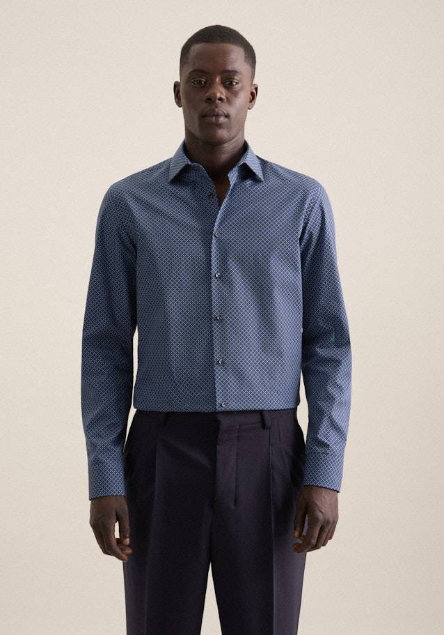 Studio Seidensticker Popeline Business Hemd in X-Slim mit Kentkragen