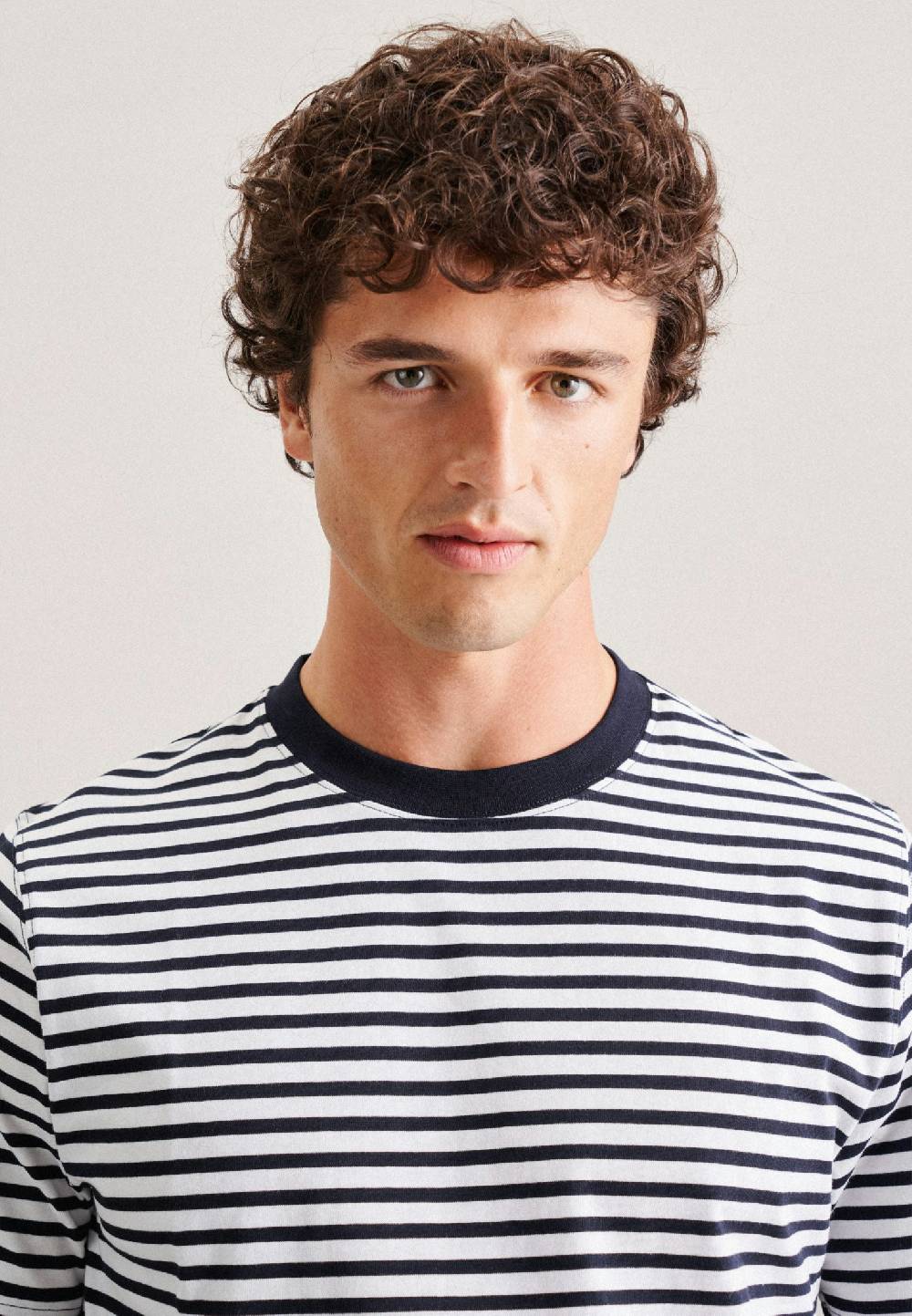 Studio Seidensticker Rundhals T-Shirt Gerader Schnitt (Normal-Fit)