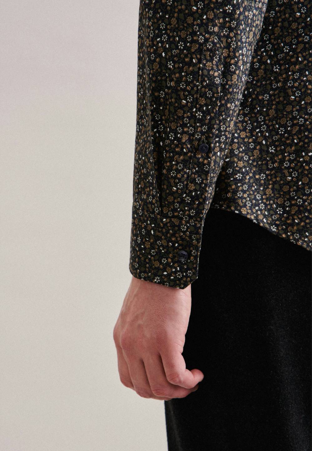 Studio Seidensticker Struktur Business Hemd In Shaped Mit Kentkragen