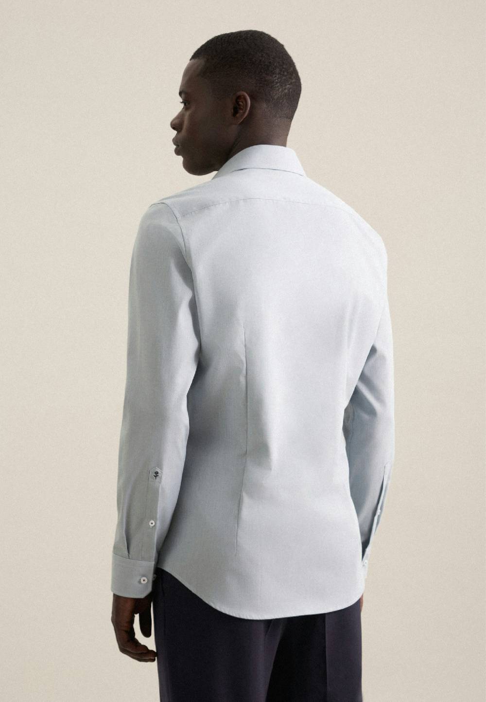 Studio Seidensticker Struktur Business Hemd In X-Slim Mit 01