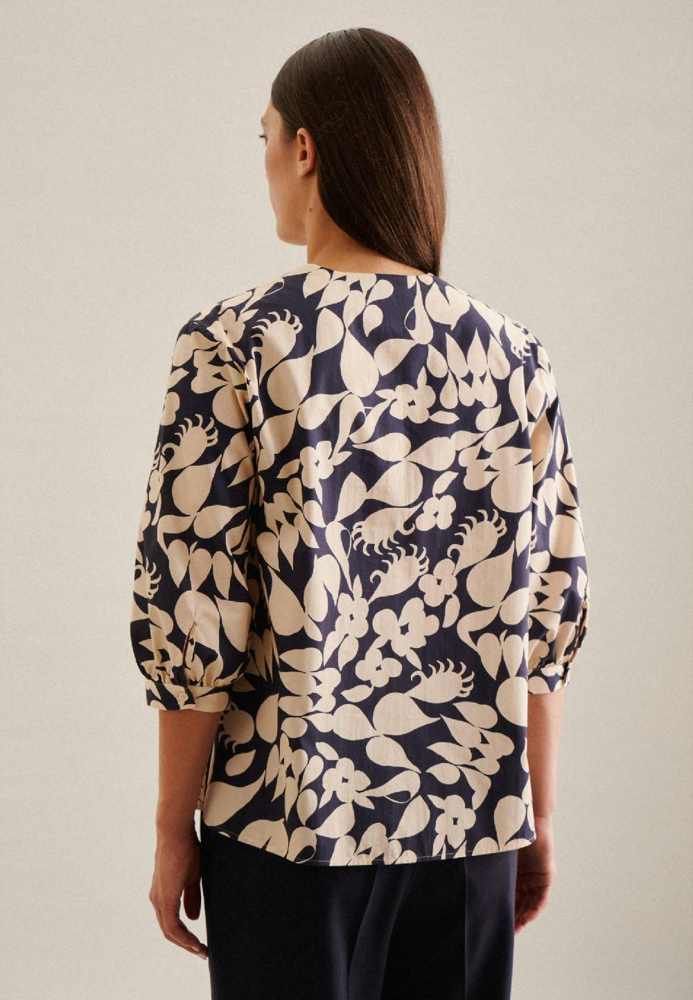 Studio Seidensticker 3/4-Arm Popeline Tunika