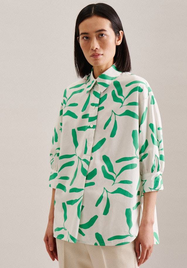 Studio Seidensticker 3/4-Arm Satin Schlupfbluse