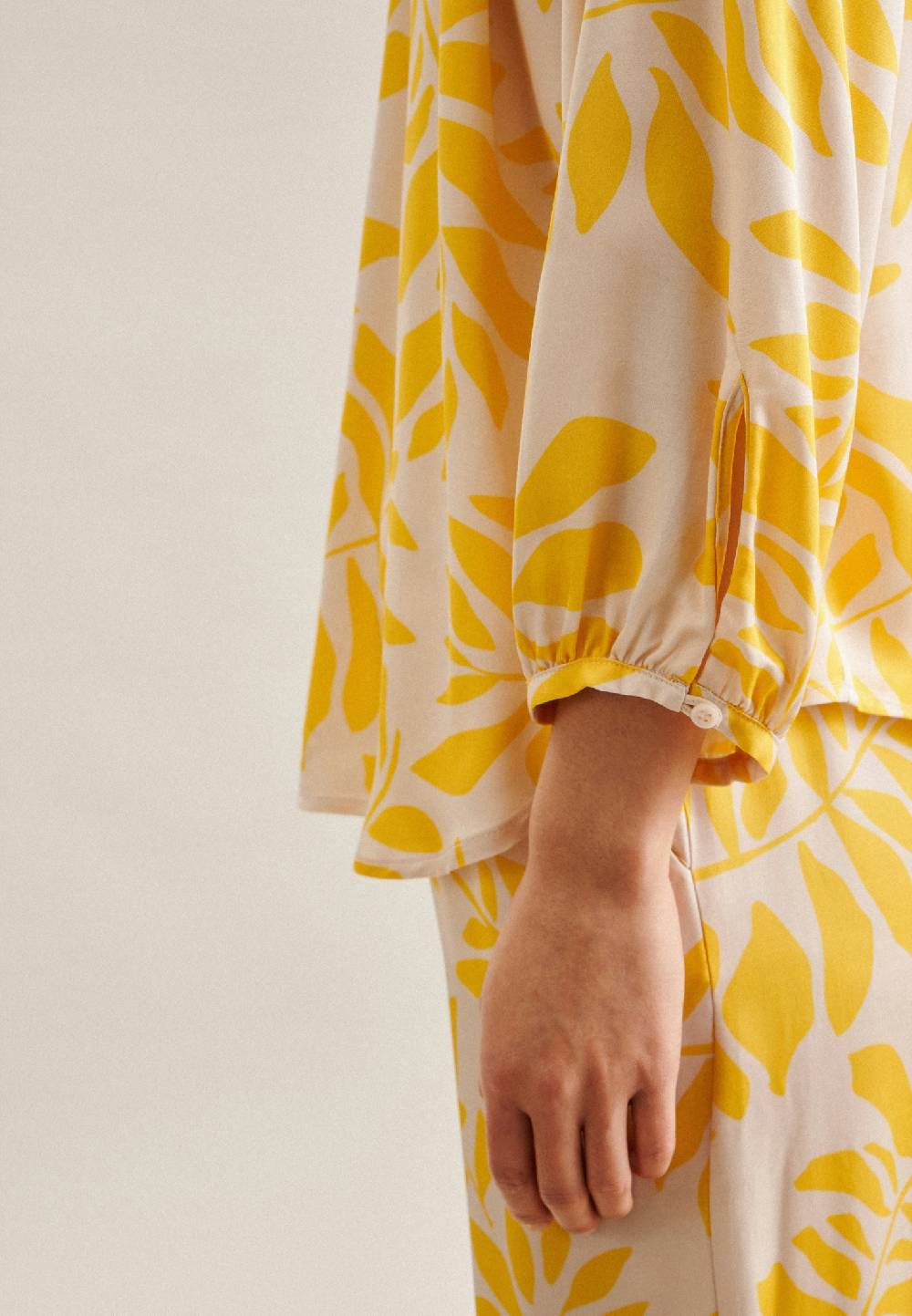 Studio Seidensticker 3/4-Arm Satin Shirtbluse